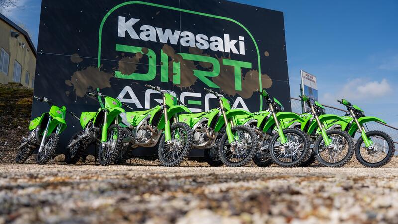 A Montagnana nasce una nuova Kawasaki Dirt Arena. E&#039; il tuo momento di provare una KX