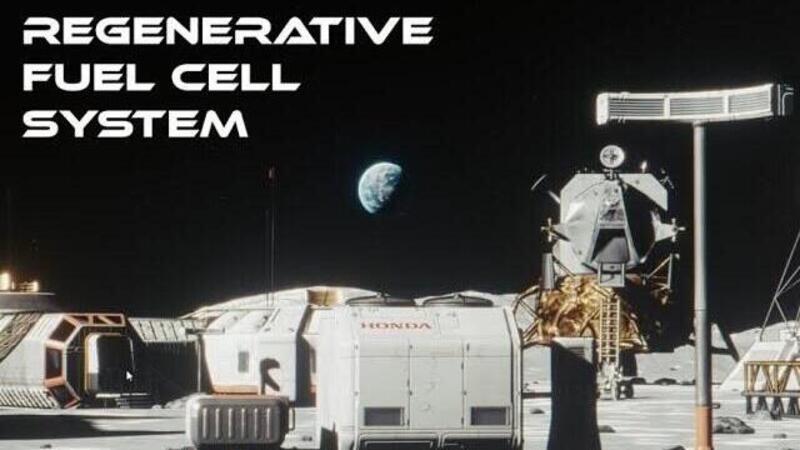 Honda sulla Luna: produzione &quot;infinita&quot; di ossigeno, idrogeno e acqua [VIDEO]