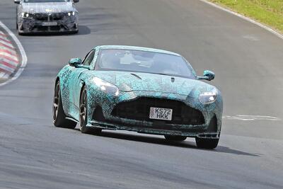 Aston Martin DB12 AMR: la Gran Turismo si prepara a ricevere un V12 da 750 Cv [Foto Spia]