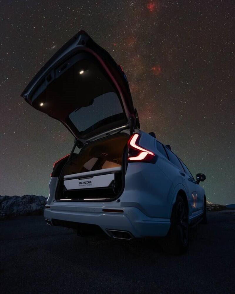 CR-V sotto le stelle
