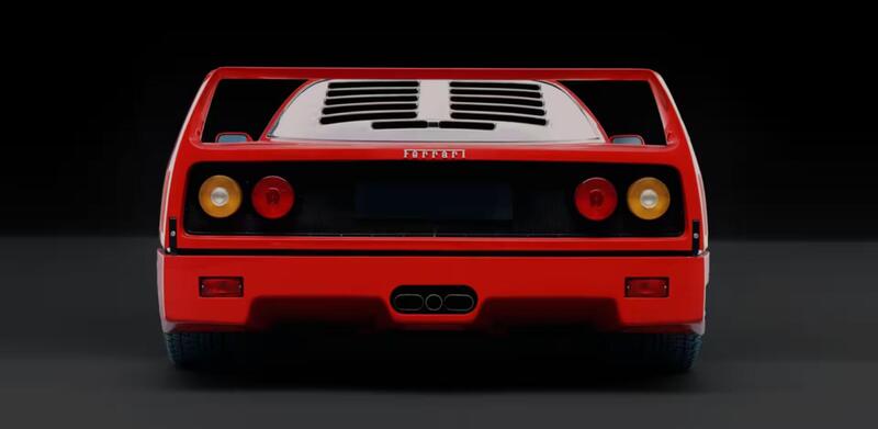 Posteriore Ferrari F40