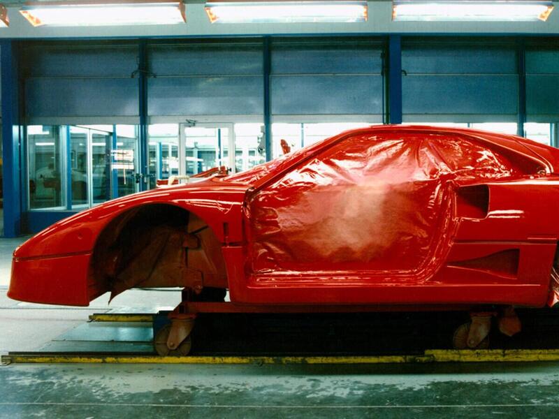 Verniciatura Ferrari F40