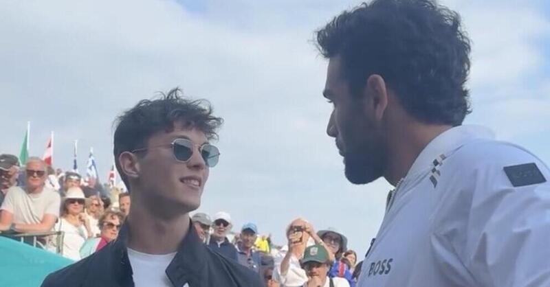 F1. Oliver Bearman e il divertente siparietto con Matteo Berrettini al Montecarlo Masters: ecco come ha spezzato il cuore al tennista