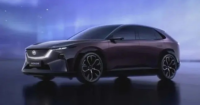 Mazda CX-6e: il nuovo SUV elettrico avvistato in Europa, &egrave; la versione definitiva del concept Arata