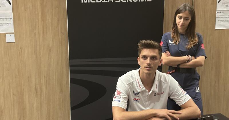 MotoGP 2025. GP del Qatar. Luca Marini sui miglioramenti Honda: &quot;La moto &egrave; sempre la stessa dell&#039;anno scorso, ma ottimizzata&quot;
