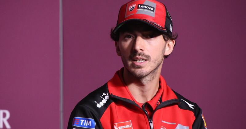 MotoGP 2025. GP del Qatar. Pecco Bagnaia: &quot;La pista &egrave; sporca, ma migliorer&agrave;. Mi aspetto Alex e Marc Marquez competitivi, Jorge Martin deve adattarsi&quot; 