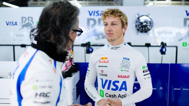 F1. GP Bahrain, Lawson: &quot;Stare in pista non mi fa pensare a cosa sia successo con Red Bull&quot;  