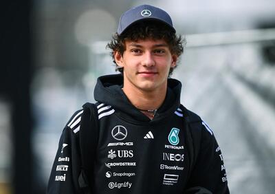 Andrea Kimi Antonelli: “Passare da una microcar alla Mercedes-AMG GT 63 è come saltare dalla F4 alla F1”. E svela perché la può guidare da neopatentato