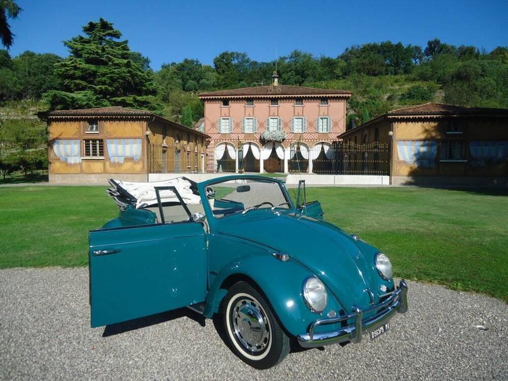 Volkswagen Maggiolino Cabriolet Karmann d'epoca a Brescia (2)