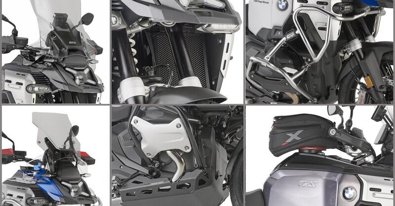 Allestimento completo GIVI per la  BMW R 1300 GS Adventure
