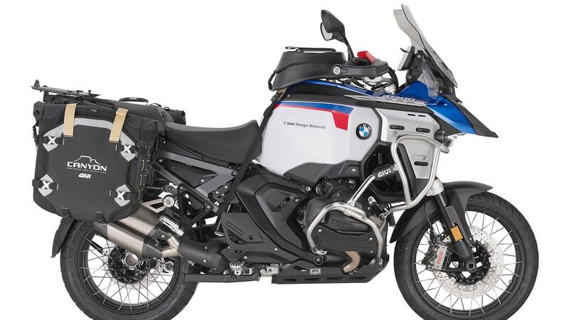 Allestimento completo GIVI per la  BMW R 1300 GS Adventure