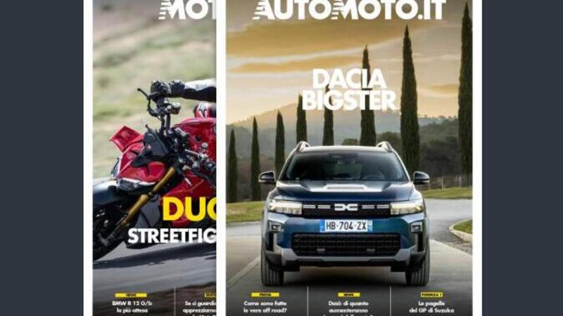 Scarica il Magazine n&deg;642 e leggi il meglio di Moto.it