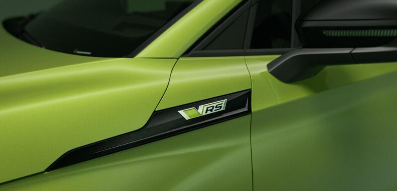 Badge RS sul fianco