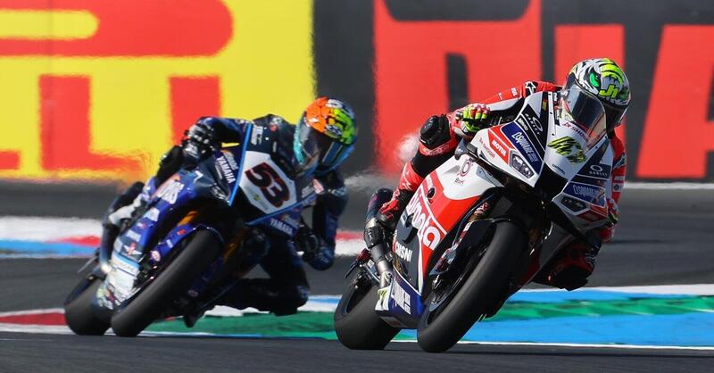 SBK 2025. GP dei Paesi Bassi. Nicol&ograve; Bulega e Axel Bassani sono i pi&ugrave; veloci nelle FP2 di Assen