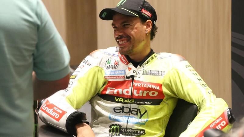 MotoGP 2025. GP del Qatar. Franco Morbidelli, primo: &quot;I consigli di Valentino Rossi sono oro. Quest&#039;anno solo i Marquez avevano fatto il primo posto nelle Pre-Qualifiche&quot;