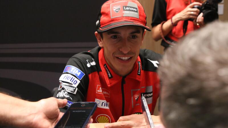 MotoGP 2025. GP del Qatar. Marc Marquez: &quot;La GP 24 &egrave; migliore della GP23 in tutto, lo si vede dai tempi, non scherzo&quot;