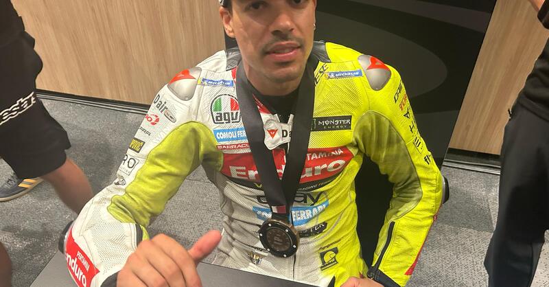 MotoGP 2025. GP del Qatar. Franco Morbidelli, terzo: &quot;I fratelli Marquez si spalleggiano. Non mi ero accorto che gli altri stavano arrivando, ero concentrato sul mio passo!&quot;