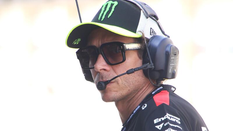 MotoGP 2025. GP del Qatar. Valentino Rossi dal Qatar: &quot;Da stamani giro come una trottola&quot;