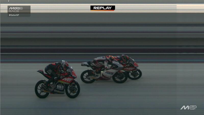 MotoGP 2025. GP del Qatar. Moto3: vittoria al fotofinish di Angel Piqueras, nuovo leader del mondiale!