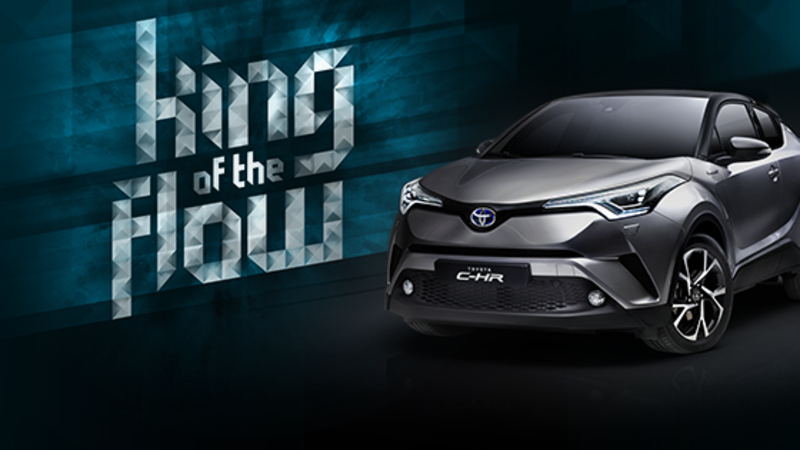 &quot;King of the Flow&quot;: Toyota C-HR racconta lo urban flow