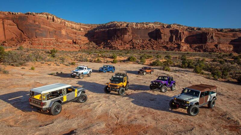 Le sette Jeep speciali dell&#039;Easter Jeep Safari [VIDEO]