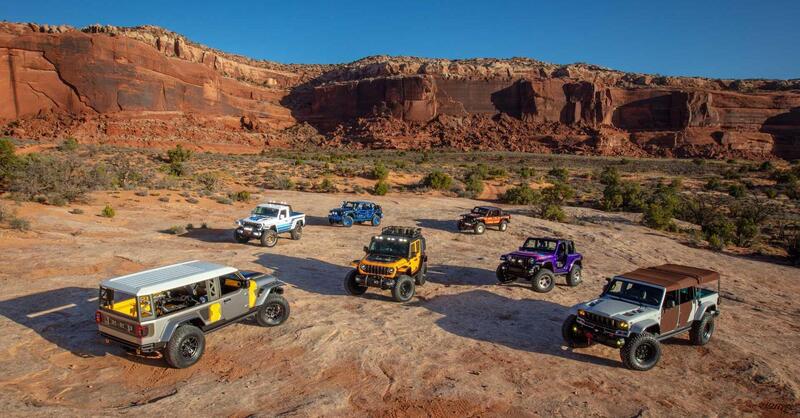 Le sette Jeep speciali dell&#039;Easter Jeep Safari [VIDEO]