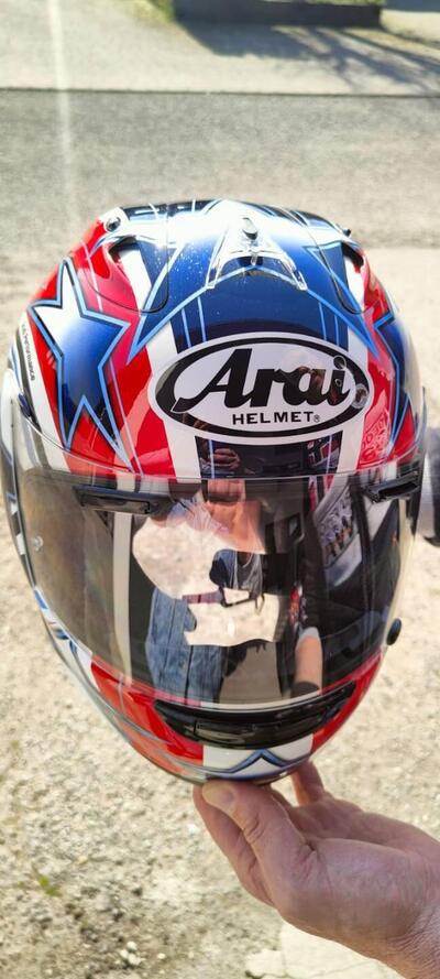 Casco Arai RX7-GP Edwards - Tg. M + Visiera Nuova