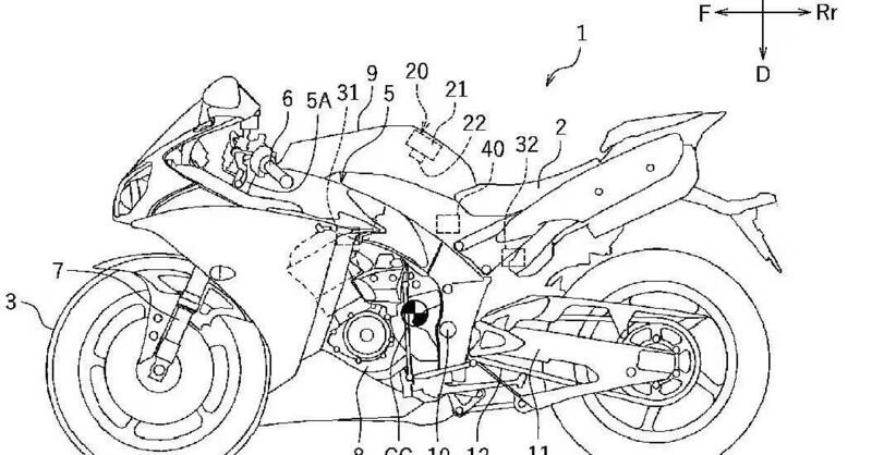 Con i sensori dual-point, Yamaha potrebbe mettere gli airbag sulle sportive e sugli scooter