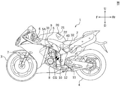 Con i sensori dual-point, Yamaha potrebbe mettere gli airbag sulle sportive e sugli scooter