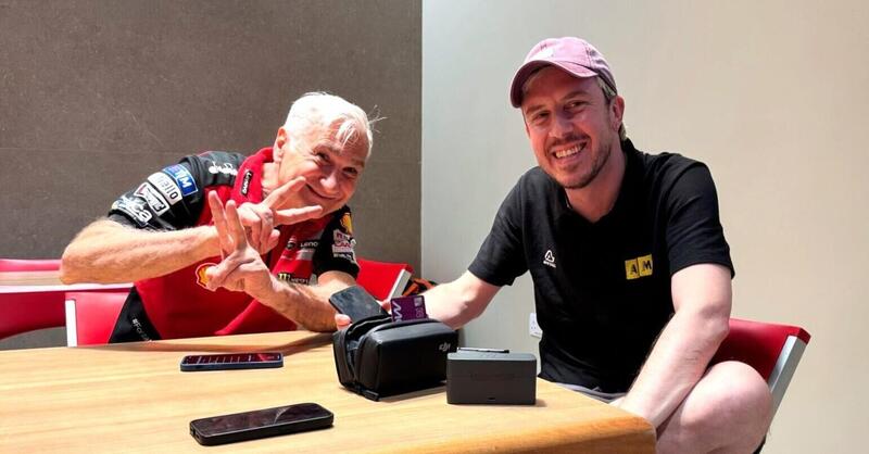 MotoGP 2025. GP del Qatar - ESCLUSIVO - Intervista con Davide Tardozzi: &quot;Stronzifichiamoci? Non sapevo di essere ripreso...&quot; (Parte 1 di 2)