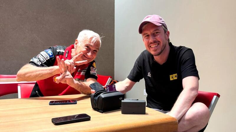 MotoGP 2025. GP del Qatar - ESCLUSIVO - Intervista con Davide Tardozzi: &quot;Stronzifichiamoci? Non sapevo di essere ripreso...&quot; (Parte 1 di 2)