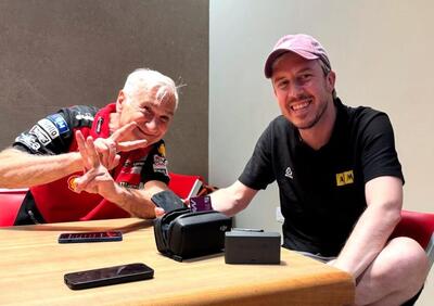 MotoGP 2025. GP del Qatar - ESCLUSIVO - Intervista con Davide Tardozzi: Stronzifichiamoci? Non sapevo di essere ripreso... (Parte 1 di 2)