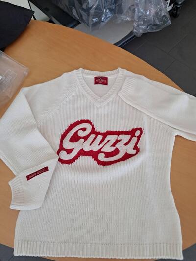 PULLOVER VINTAGE MOTOGUZZI DONNA TG M Moto Guzzi