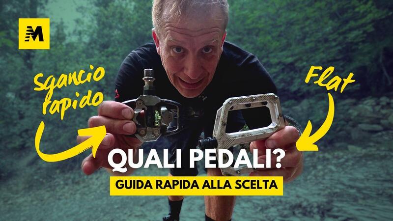 Ma alla fine, meglio pedali flat o a sgancio rapido? [VIDEO]