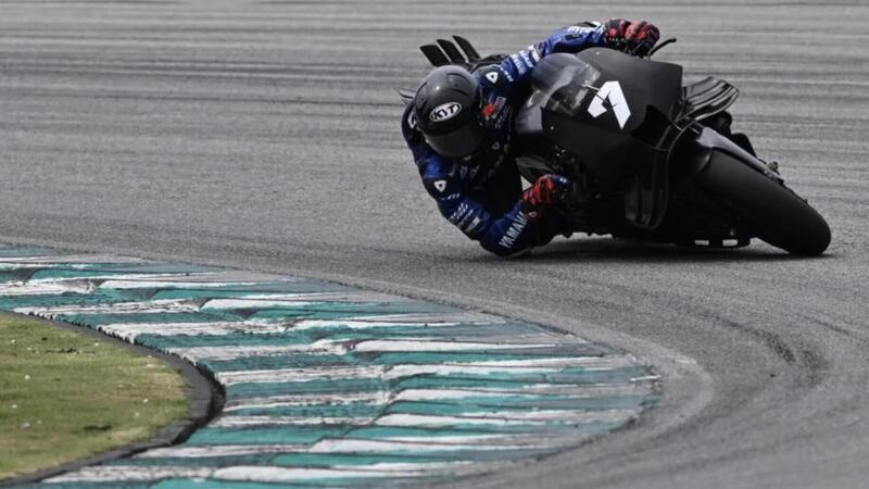 Moto GP. Gira a Valencia la V4 Yamaha