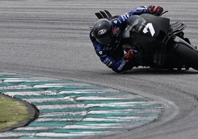 Moto GP. Gira a Valencia la V4 Yamaha