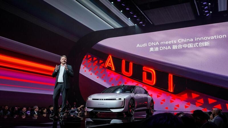 L&#039;Audi senza anelli: il paradosso cinese va in scena a Shanghai 2025