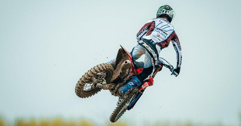 MXGP25 #6 News FLASH. Alessandro Lupino sulla Desmo450 MX al Gran premio di Svizzera 