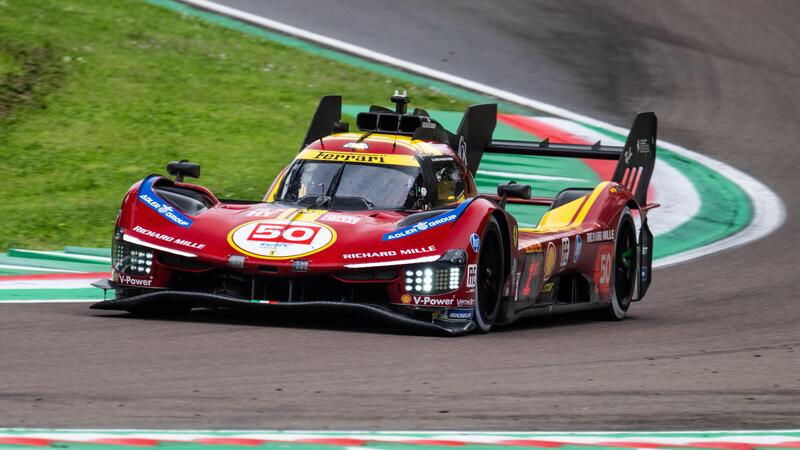 WEC, 6 Ore di Imola: Ferrari protagonista nelle Libere, ma BMW e Lexus rispondono