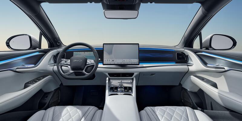 Gli interni di BYD Sealion