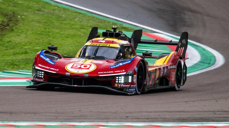 WEC. 6H di Imola, Libere 3: Ferrari al comando in mezzo al caos