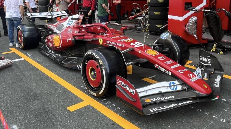 F1. Ferrari con una nuova ala per il Gran Premio dell&#039;Arabia Saudita. Novit&agrave; anche per McLaren