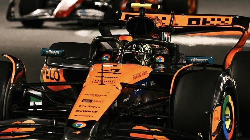 F1.GP Arabia Saudita, Norris: &quot;McLaren forte solo per la consistenza, ma non siamo veloci come Leclerc e Verstappen&quot;