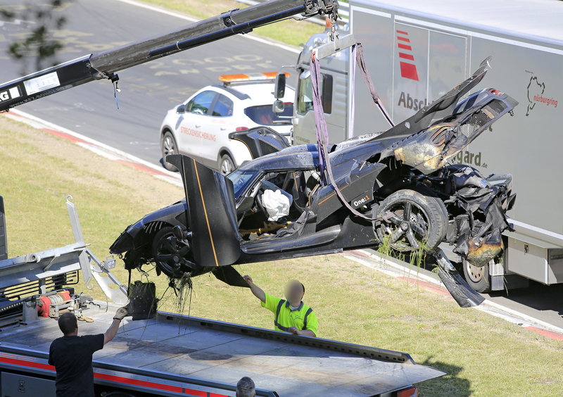 Incidente Nurburgring One:1, Koenigsegg; &ldquo;Colpa nostra&rdquo;