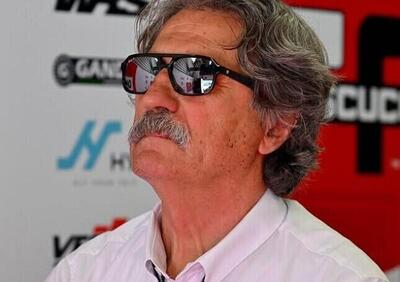 MotoGP 2025. Paolo Simoncelli sull'incidente di Jorge Martin: I cordoli Misano hanno la loro responsabilità. Serve una regola chiara per chi esce di pista o si torna alla ghiaia