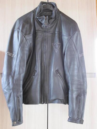 Giacca in pelle Dainese NERA Taglia 52
