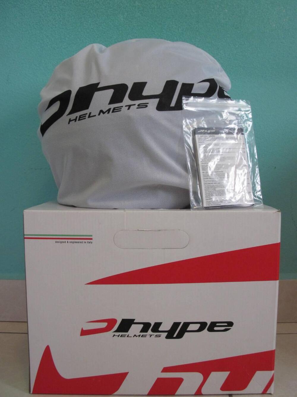 Casco Jet HP3.71 Nero Opaco Tg.L 59/60cm Hype (6)