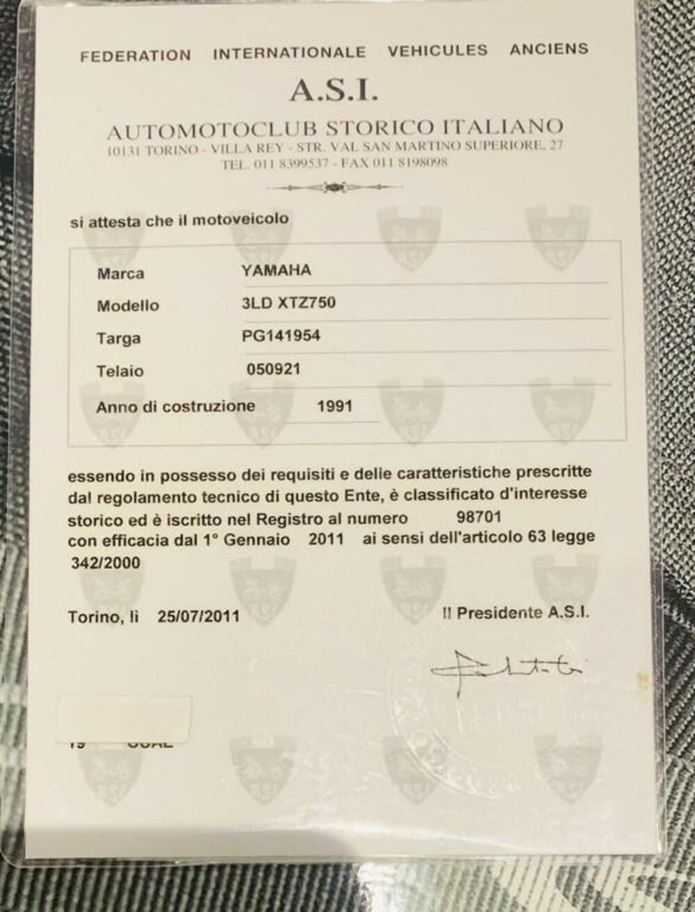 Yamaha XTZ 750 (1989 - 97) (6)