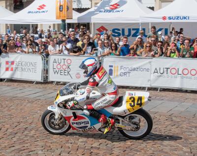 Suzuki a EICMA Riding Fest: test ride e Kevin Schwantz
