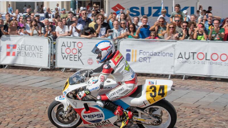 Suzuki a EICMA Riding Fest: test ride e Kevin Schwantz